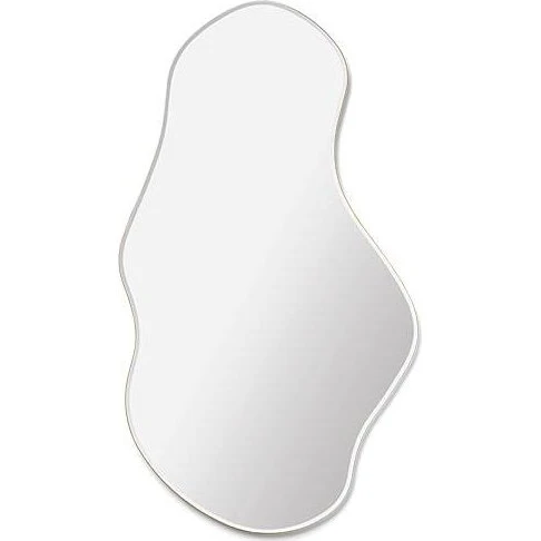 Ferm Living Pond Spejl Large - Messing
