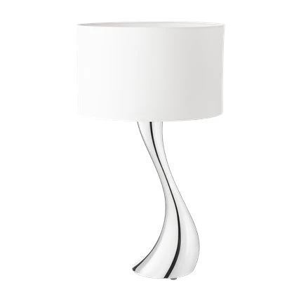Georg Jensen Cobra bordlampe, lille hvid (61 cm)