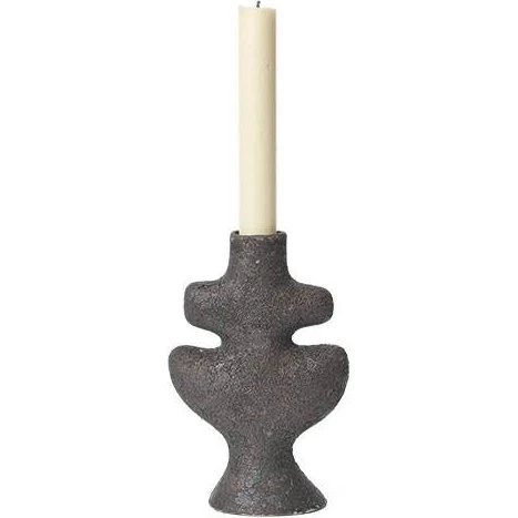 Ferm Living Yara lysestage small – Rustic Iron