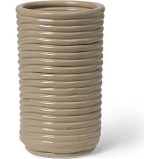 Ferm Living Corduroy Vase 21 cm – Cashmere