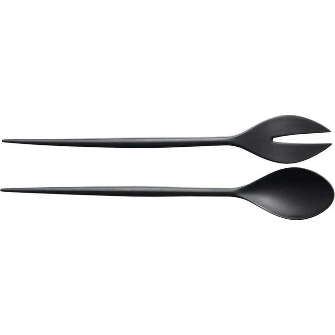 Normann Copenhagen Krenit salatbestik - sort