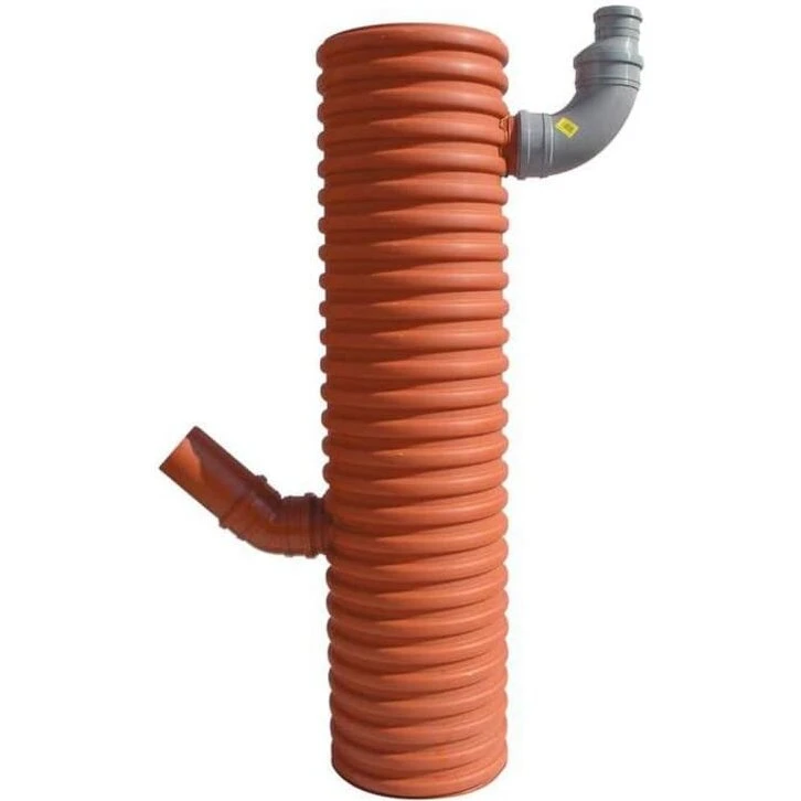 Uponor Tagnedløbsbrønd PP 315 mm m/vandlås & fast top