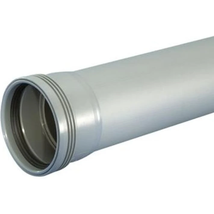 Wavin Wafix HC PP rør med muffe Ø50x1000 mm