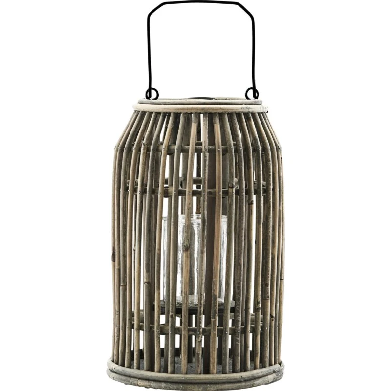 House Doctor Ova lanterne i rattan 32 cm