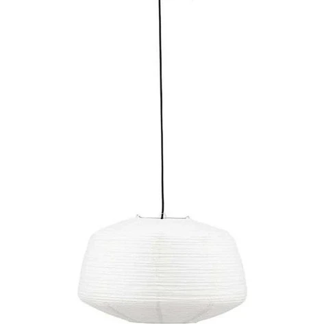 House Doctor Bidar lampeskærm Ø50 cm – Hvid (M)