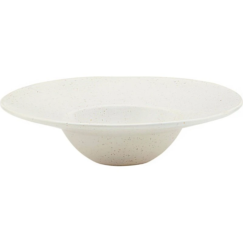 House Doctor Pion pastatallerken Ø25 cm - hvid/grå