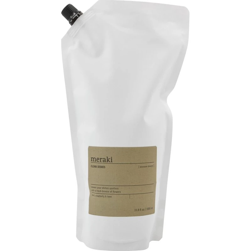 Meraki Blossom Breeze Opvaskemiddel Refill 1000 ml