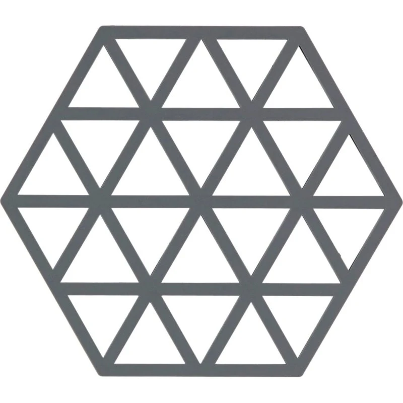 Zone Triangles bordskåner 16 cm – cool grey
