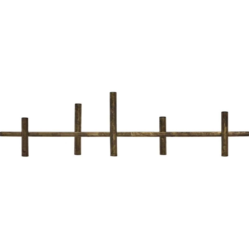 House Doctor Maxi Lysestage 80 cm - Antik Mæssing