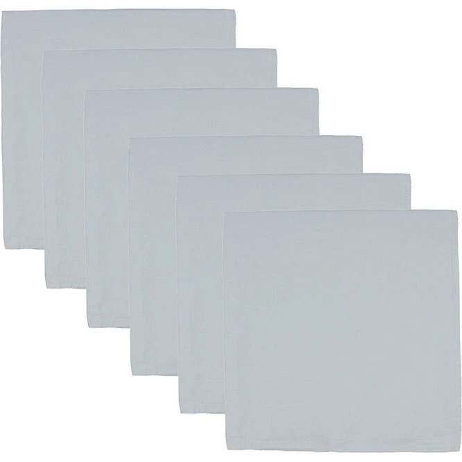 Mininor Økologiske Stofbleer, Forvaskede 6 stk – Glacier