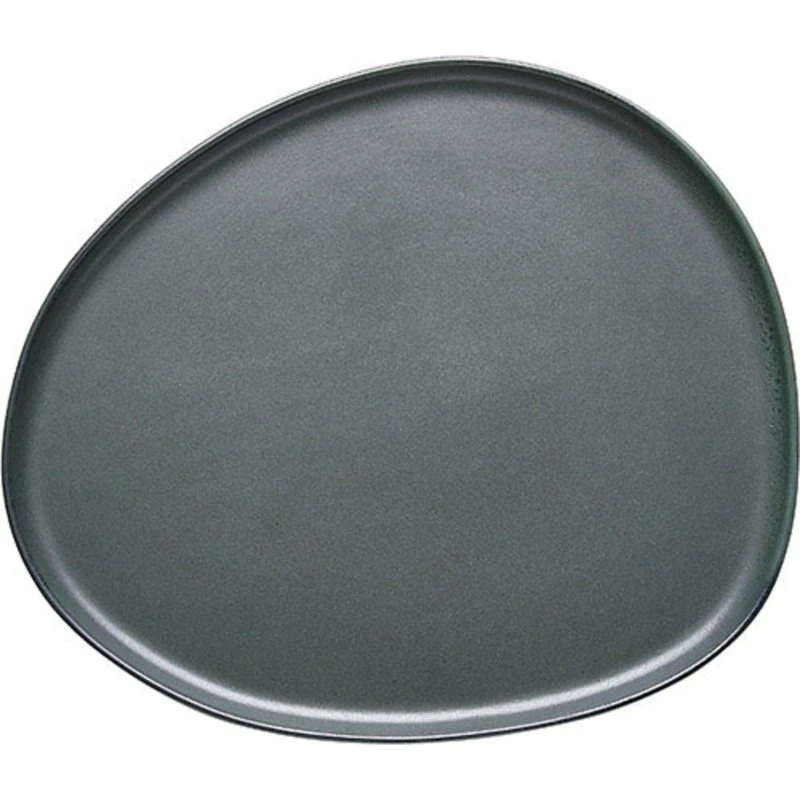 Aida RAW Organic middagstallerken 29x25 cm – Northern Green