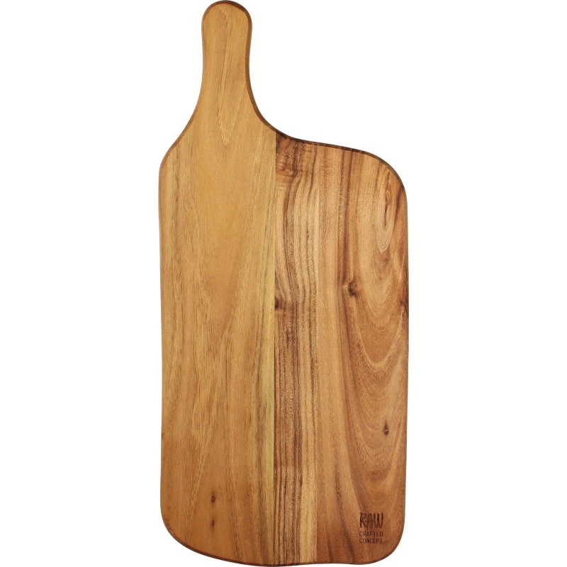 Aida RAW Skærebræt i teak 43x19x1,5 cm