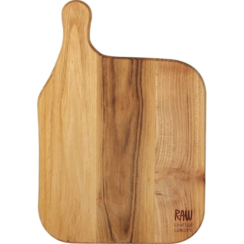 Aida RAW skærebræt i teak 32x22x1,5 cm