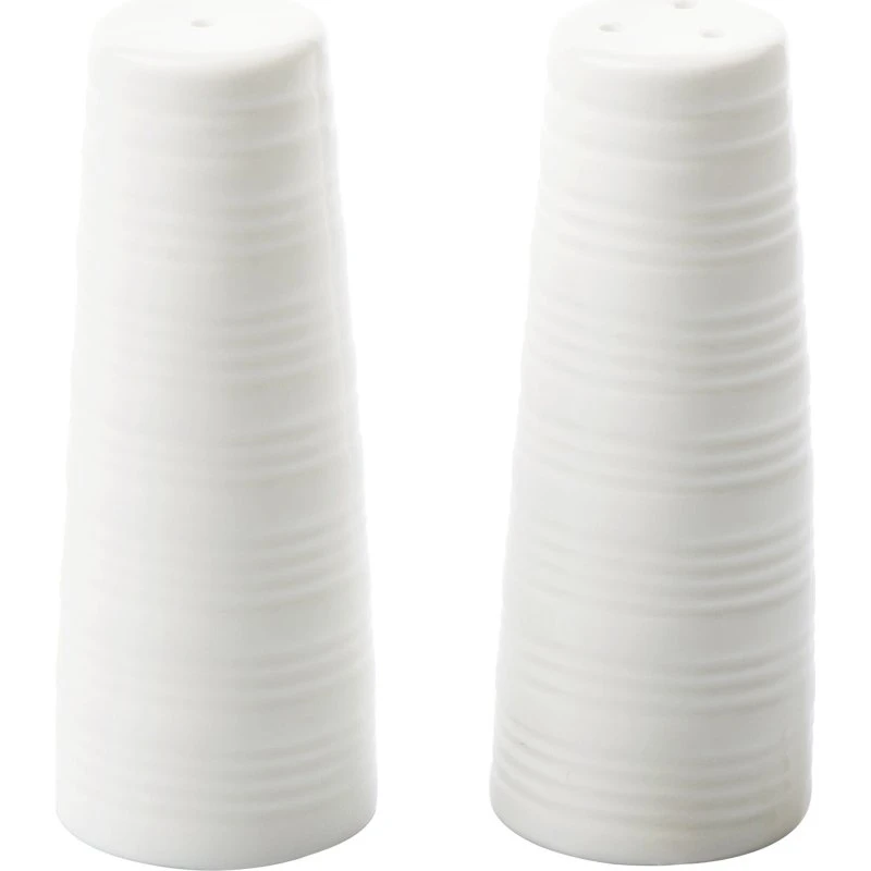 Aida Passion salt- og peberkar i cremehvid (2 stk)