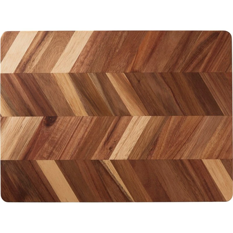 Aida Herringbone skærebræt 38x28 cm – akacietræ