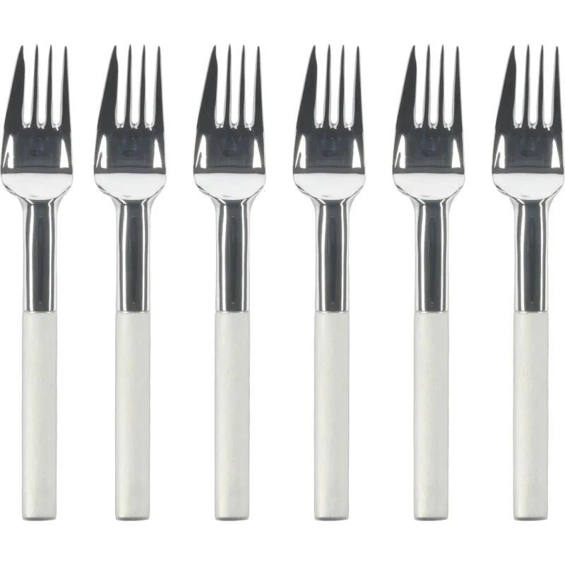 Gense Nobel Kagegaffel 6 stk. 15,2 cm - Rustfrit stål