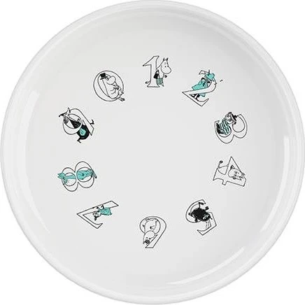 RIG-TIG Moomin ABC skål Ø15 cm – Turkis