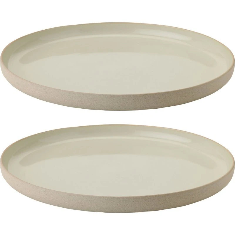 Stelton Emma middagstallerken 24 cm, 2 stk. – grå