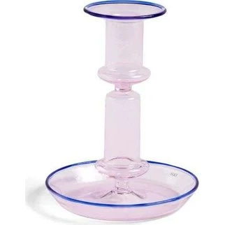 HAY Flare Medium lysestage Ø11, Pink/Blue