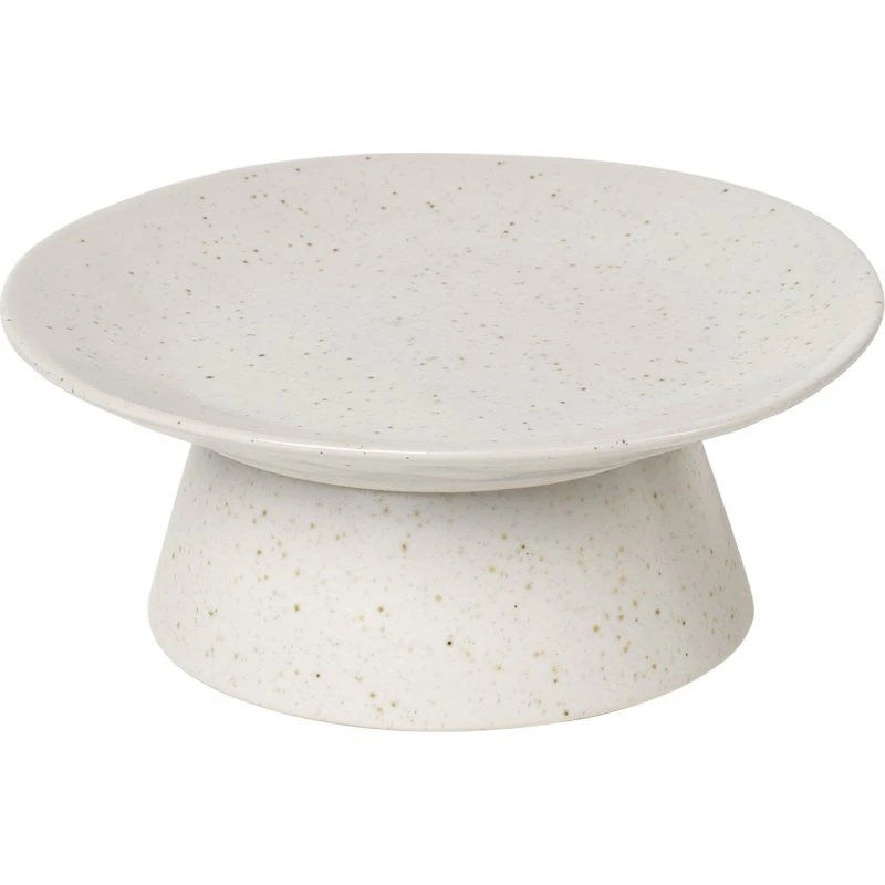 Broste Copenhagen Nordic Vanilla kagefad på fod Ø14,5 cm