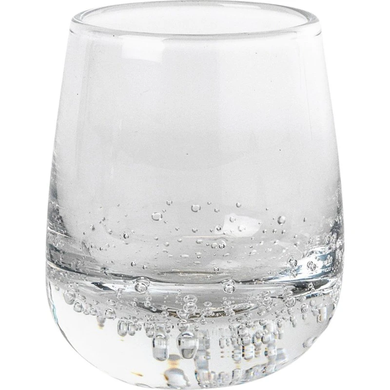 Broste Bubble shotglas 4 cl – mundblæst glas