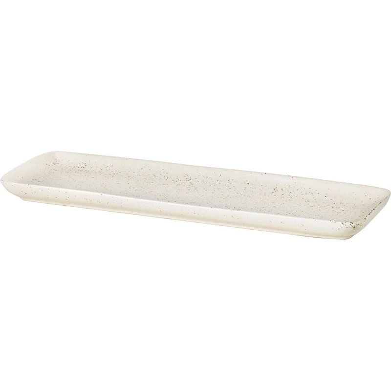 Broste Nordic Vanilla rektangulært fad 35 x 12,5 cm