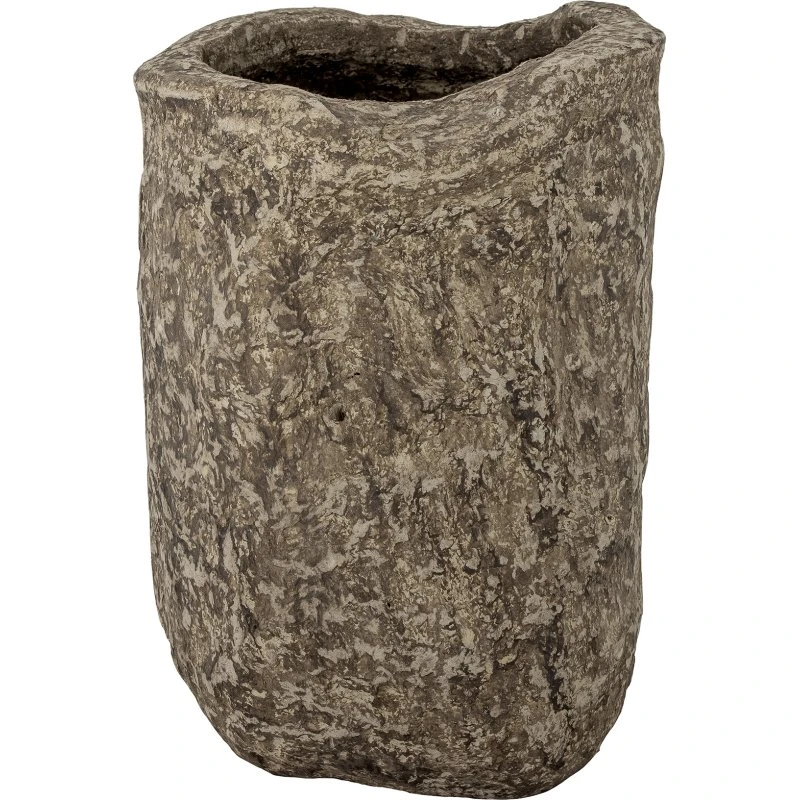 Bloomingville Janay papmaché vase, brun (H52)