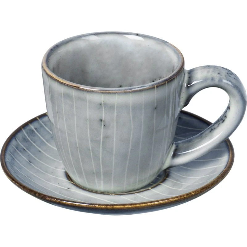 Broste Nordic Sea espressokop med underkop 5 cl