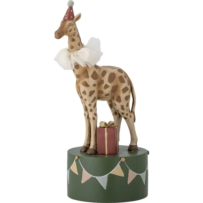 Bloomingville MINI Flor lysestage - Giraf 25 cm