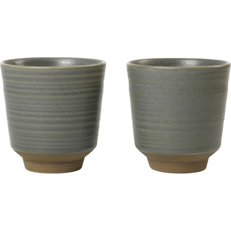 Broste Miko krus 15 cl 2-pak – mørkegrøn