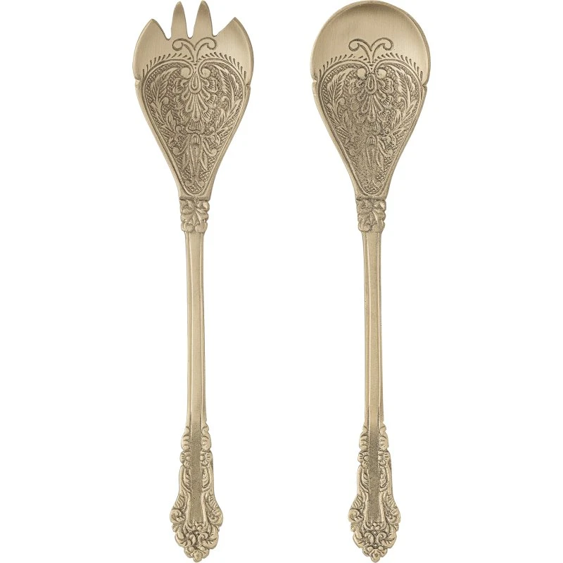 Bloomingville Kalima salatsæt, messing (2 dele)