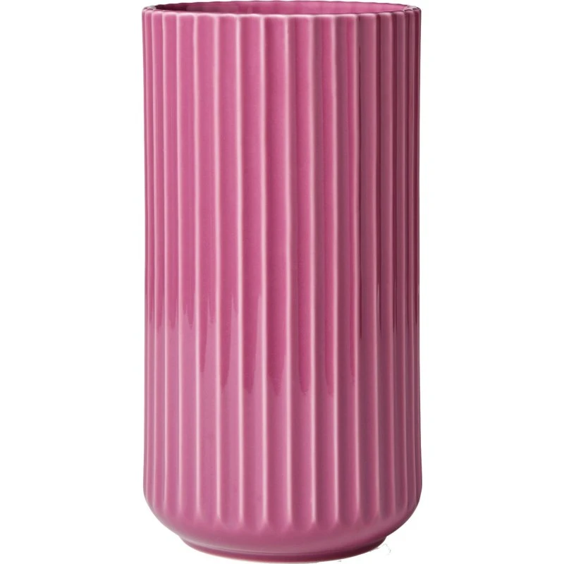 Lyngby vase 20,5 cm – lilla porcelæn