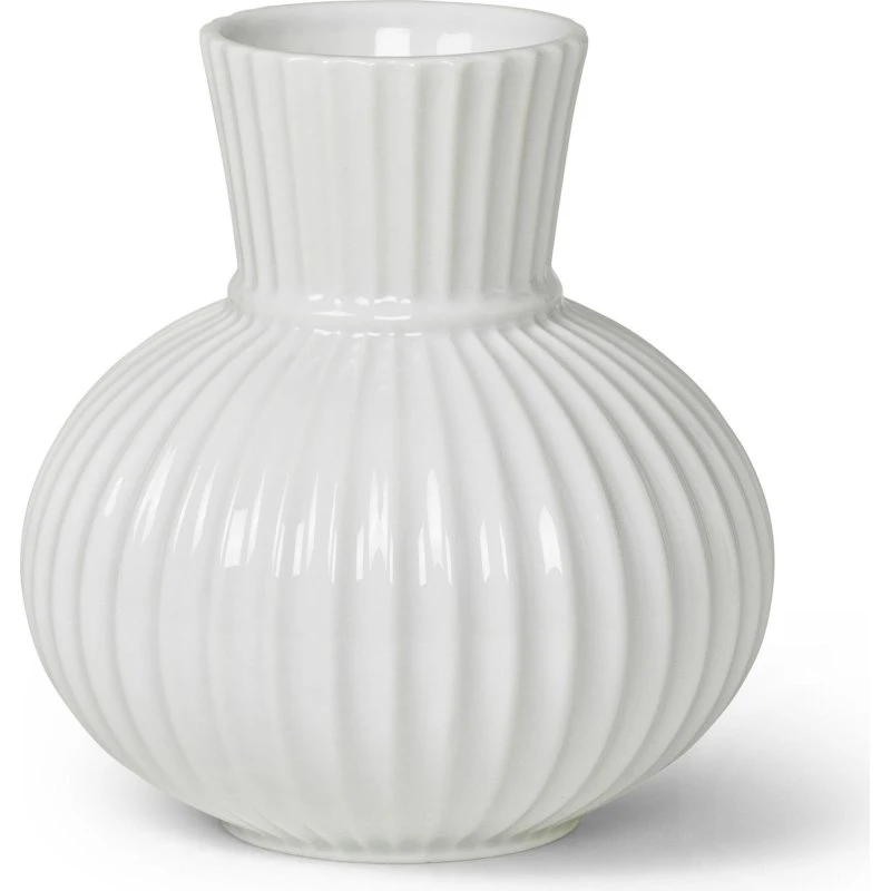 Lyngby Tura vase 14,5 cm - hvid porcelæn