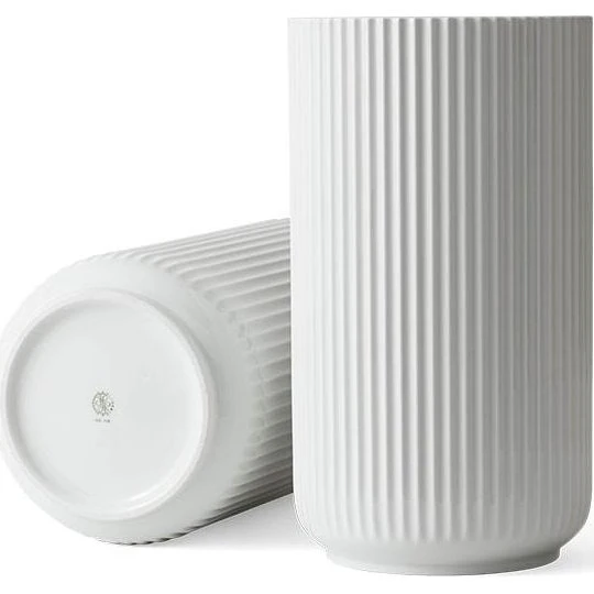 Lyngby vase 38 cm - Hvid (Porcelæn)