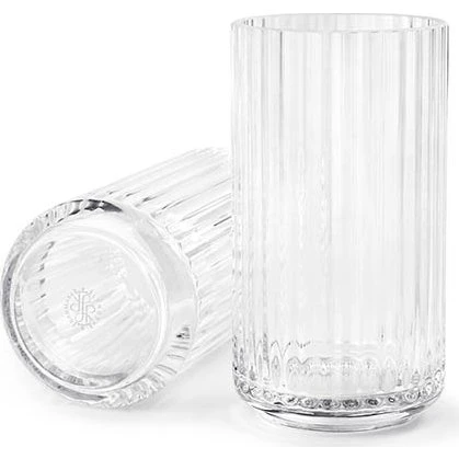 Lyngby Vase 15 cm – klar glas