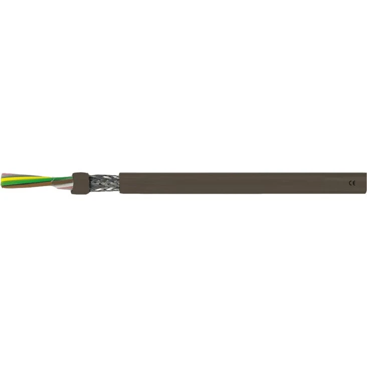 LIHCH CTS-kabel 2x0,75 mm², 500 m, brun (skærmet)