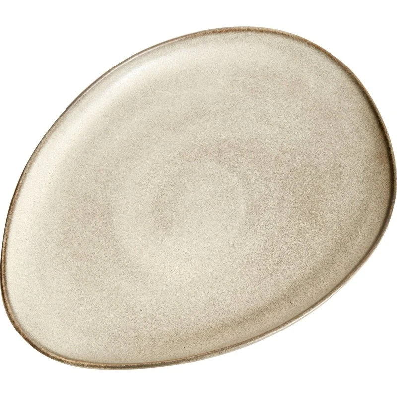 Muubs Mame middagstallerken, Oyster (24/31 cm)
