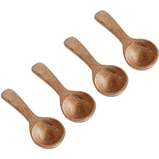 Muubs Teak Saltskeer 4-pak - Natur