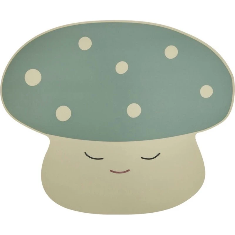 OYOY Mini Mushroom dækkeserviet – lysegrøn/offwhite