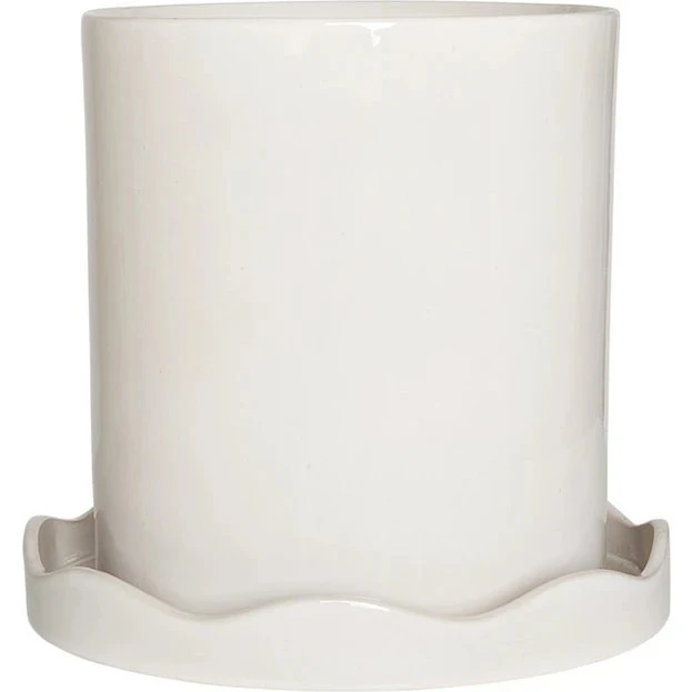 OYOY Nami plantekrukke Large Ø27 cm - Hvid