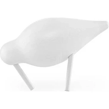 Normann Copenhagen Shorebird skulptur, lille - hvid
