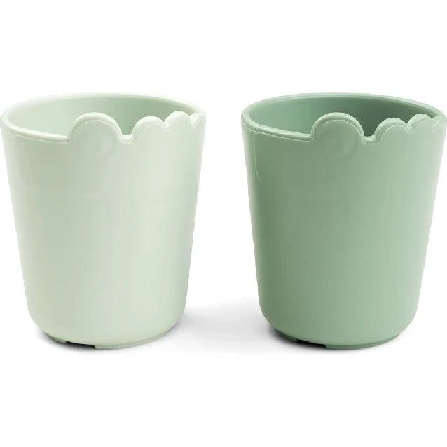 Done by Deer Croco Kiddish minikrus 2-pak (10 cl) - Grøn