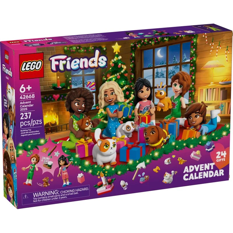 LEGO Friends Julekalender 2025 (42668) – 237 dele