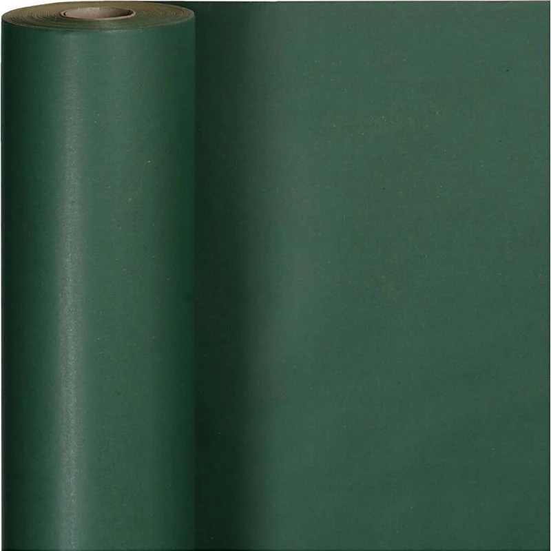 Gavepapir grøn 50 cm x 100 m – 60 g rulle