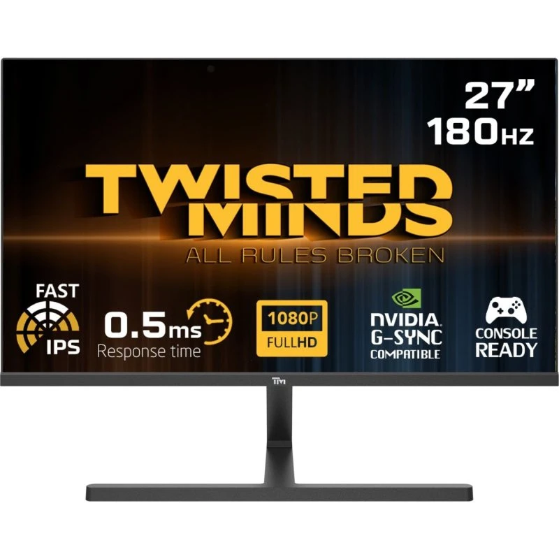 Twisted Minds Blaze Series 27" FHD 180Hz Gaming-skærm