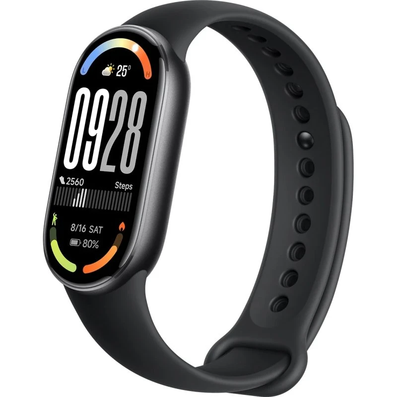 Xiaomi Smart Band 10 – AMOLED aktivitetsarmbånd (Sort)
