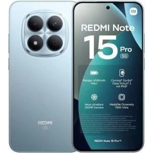 Xiaomi Redmi Note 15 Pro 5G 8/256GB Glacier Blue