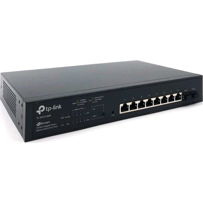 TP-Link TL-SG2210MP JetStream 10-port Gigabit PoE+