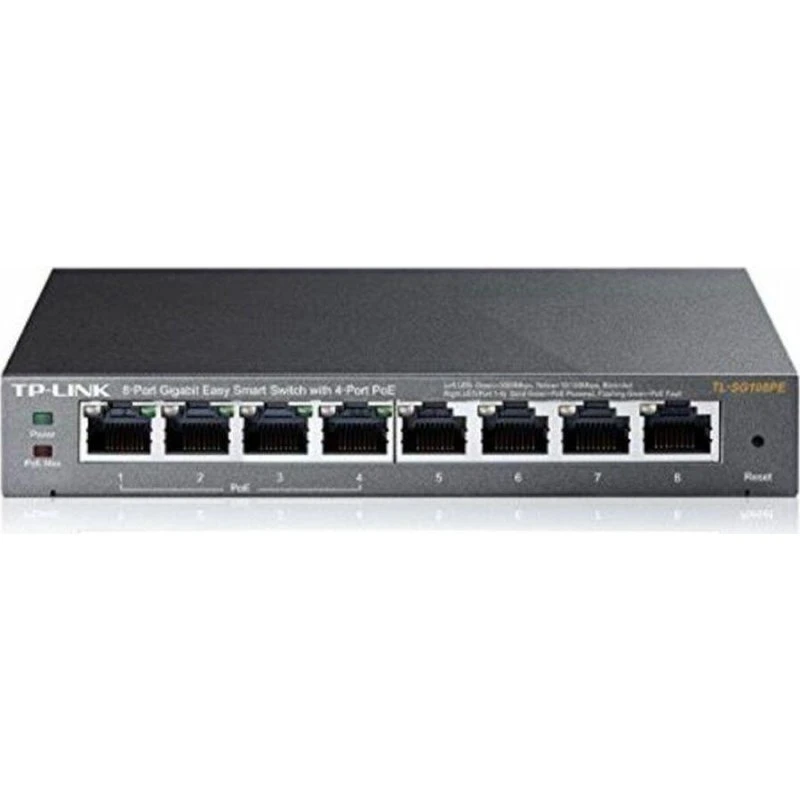 TP-Link TL-SG108PE Easy Smart 8-port Gigabit PoE+ (64W)