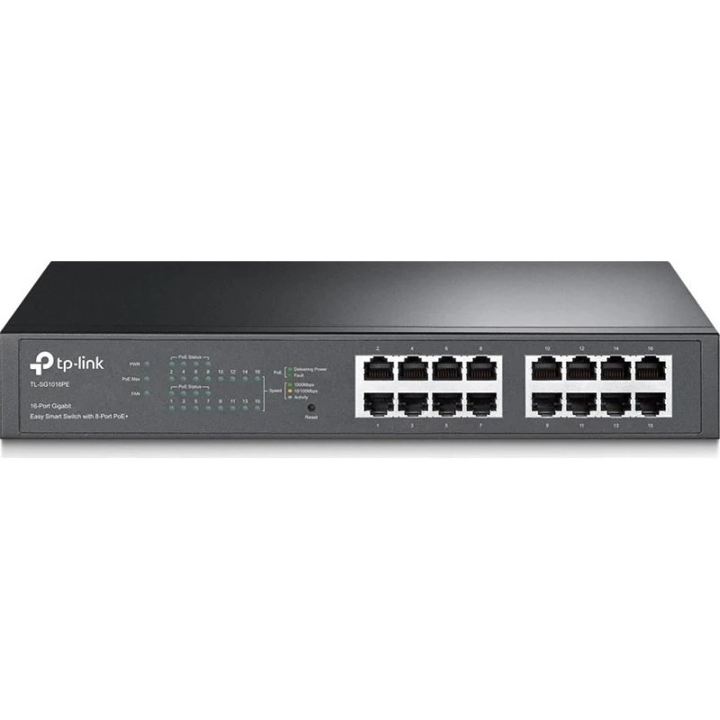 TP-Link TL-SG1016PE 16-port Gigabit Easy Smart (8 PoE+)